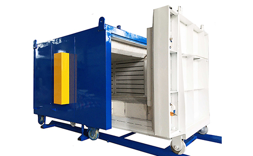 Bogie hearth car bottom electric heat treatment hardening and tempering industrial furnace