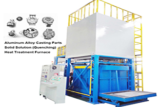 Why do aluminum alloy quenching furnaces often use water for quenching