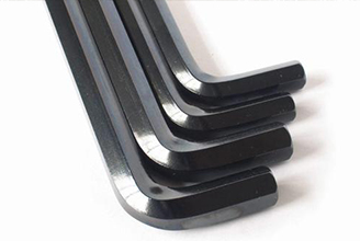 What is the common method of blackening treatment