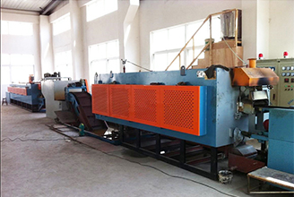 What are the components of the mesh belt furnace