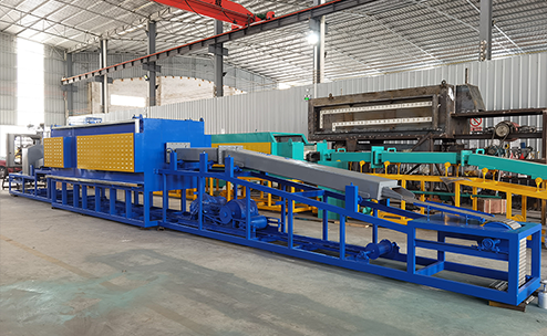 Conveyor belt continuous controlled atmosphere heat treatment sintering furnace