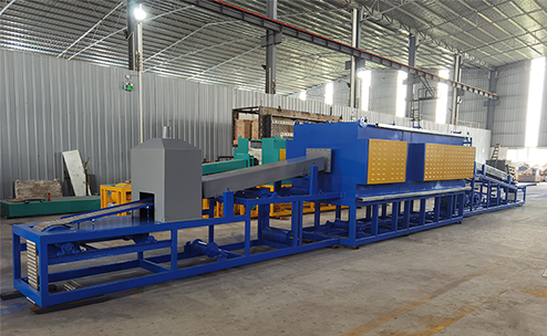 Conveyor belt continuous controlled atmosphere heat treatment sintering furnace