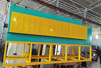 The sintering furnace specially customized for the customer sets off to Turkey