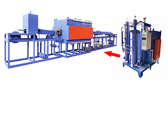 Why does the bright annealing furnace use hydrogen