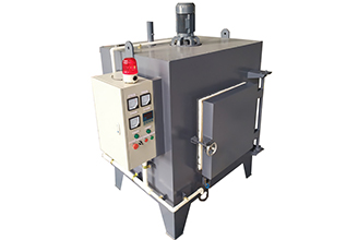 What is the rated temperature of the box type bright annealing furnace