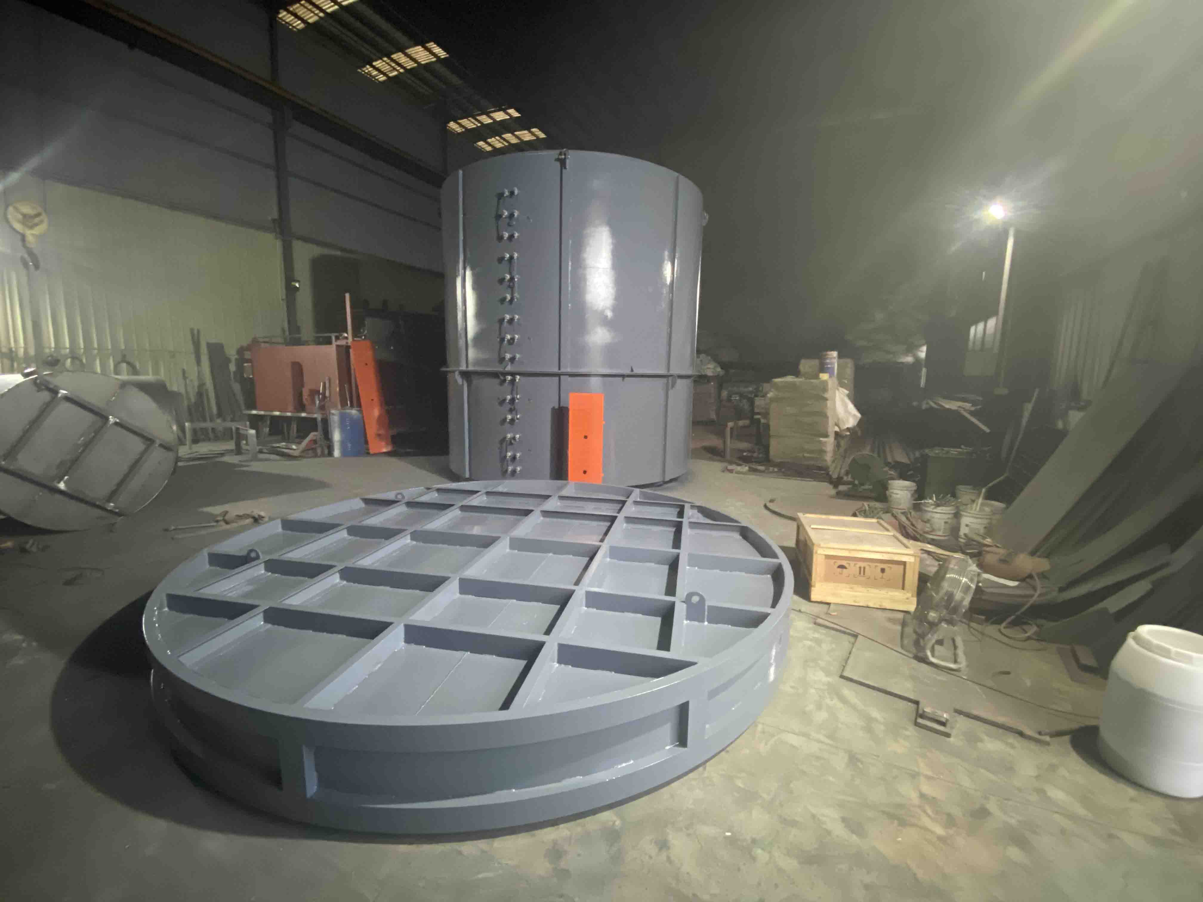 Well type wire annealing furnace production site