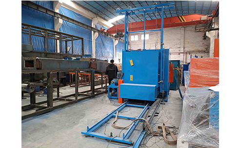 Electric trolley type quenching annealing heat treatment furnace for mechanical parts