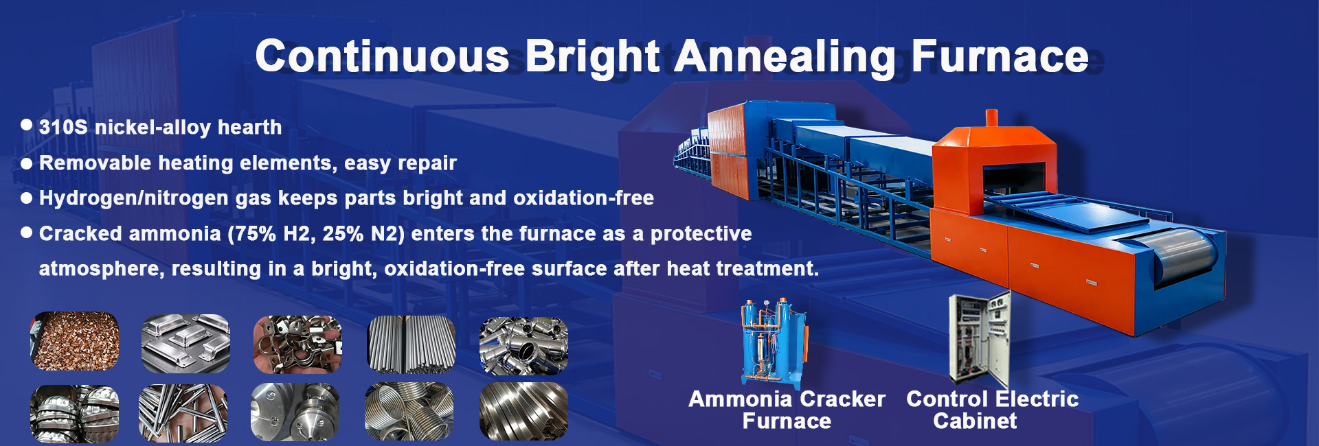 Continuous Protective Atmosphere Furnace