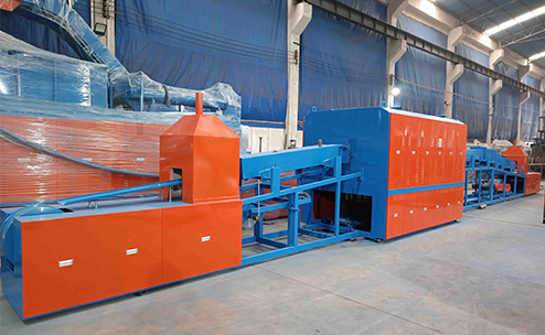 Stainless steel cutter continuous bright quenching furnace