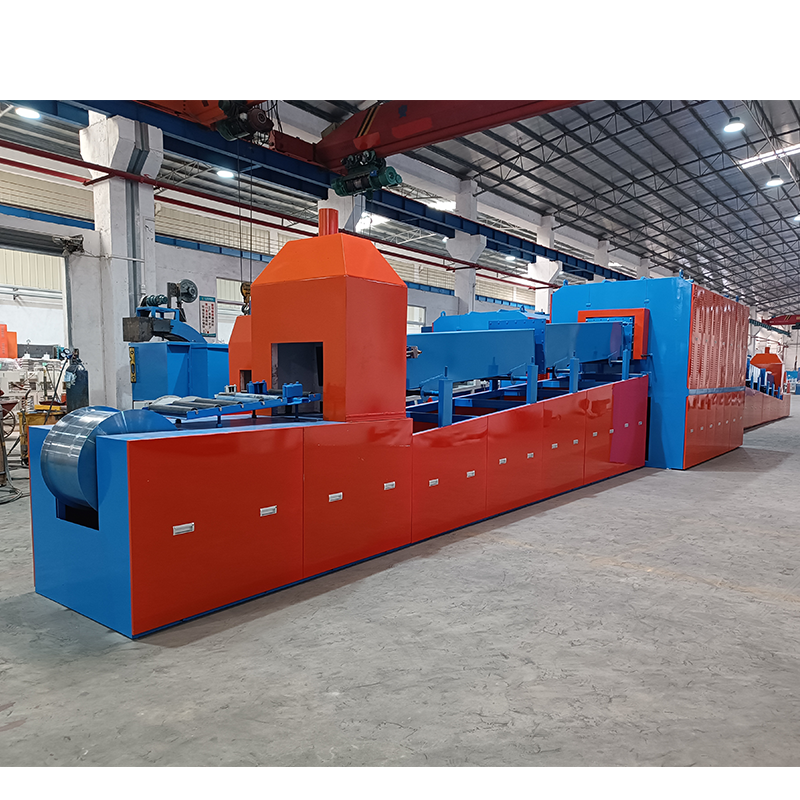 What is the operating process of the bright annealing furnace