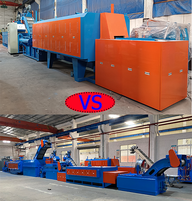 Comparison between Two Type Mesh Belt Carburizing Quenching Furnace-1