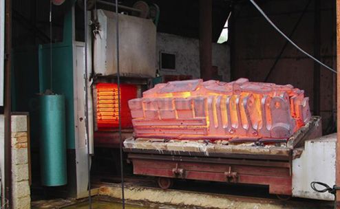 Factory Price Trolley Resistance Heat Treatment Furnace