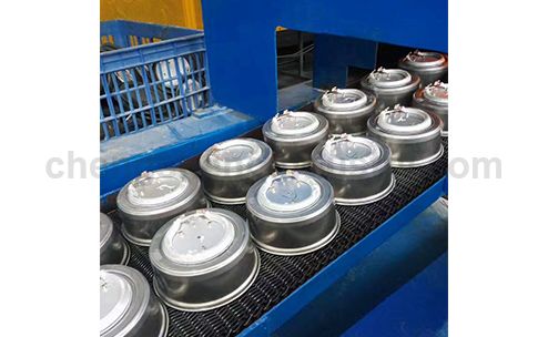 Heat Element Continuous Mesh Belt Aluminum Brazing Furnace