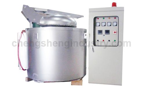 Electric Scrap Aluminum Alloy Melting Furnace for Carting Machine