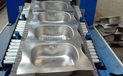SUS 304 201 Stainless Steel Sink Continuous Atmosphere Protective Bright Annealing Furnace