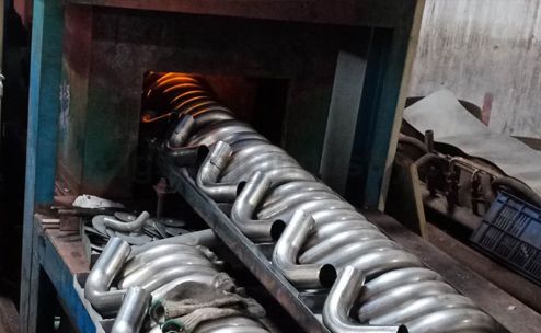 Stainless Steel Elbow Bright Annealing Heat Treatment Oven