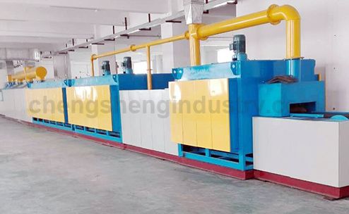 Continuous Mesh Belt High Temperature Sintering Muffle Furnace