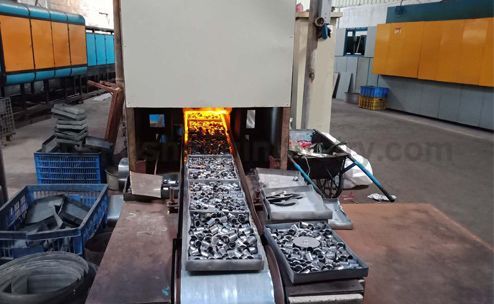 Deep Drawing Parts Controlled Atmosphere Annealing Furnace