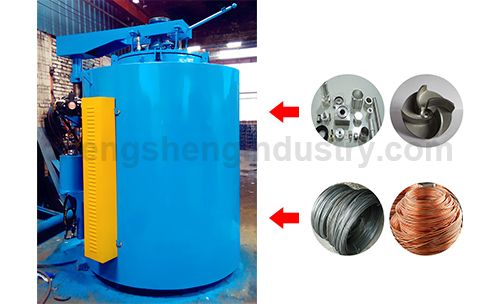 Pit-type Gas Heat Treatment Aluminum Wire Annealing Furnace