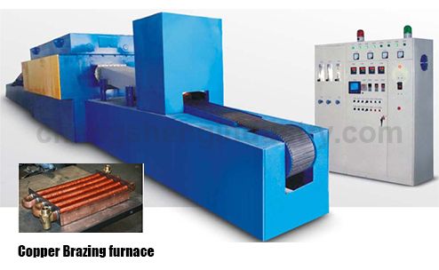 Mesh Belt Electric Copper Brazing Equipment
