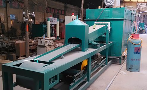 Industrial Continuous Gas Fired Bright Heat Treating Annealing Furnace