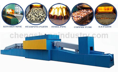 Industrial Protective Atmosphere Stainless Steel Heat Treatment Annealing Furnace