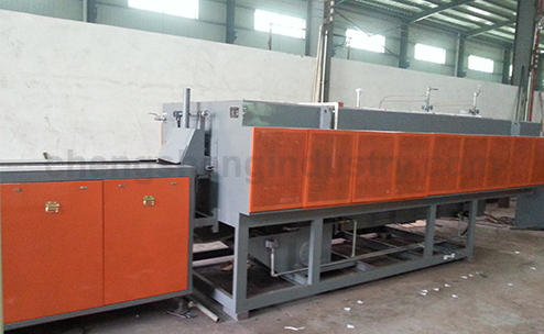 Continuous Mesh Belt Carburizing Hardening and Tempering Furnace