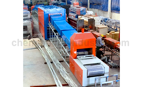 Continuous Conveyor Belt Controlled Atmosphere Stainless Steel Kitchen Sink Bright Annealing Line Furnace