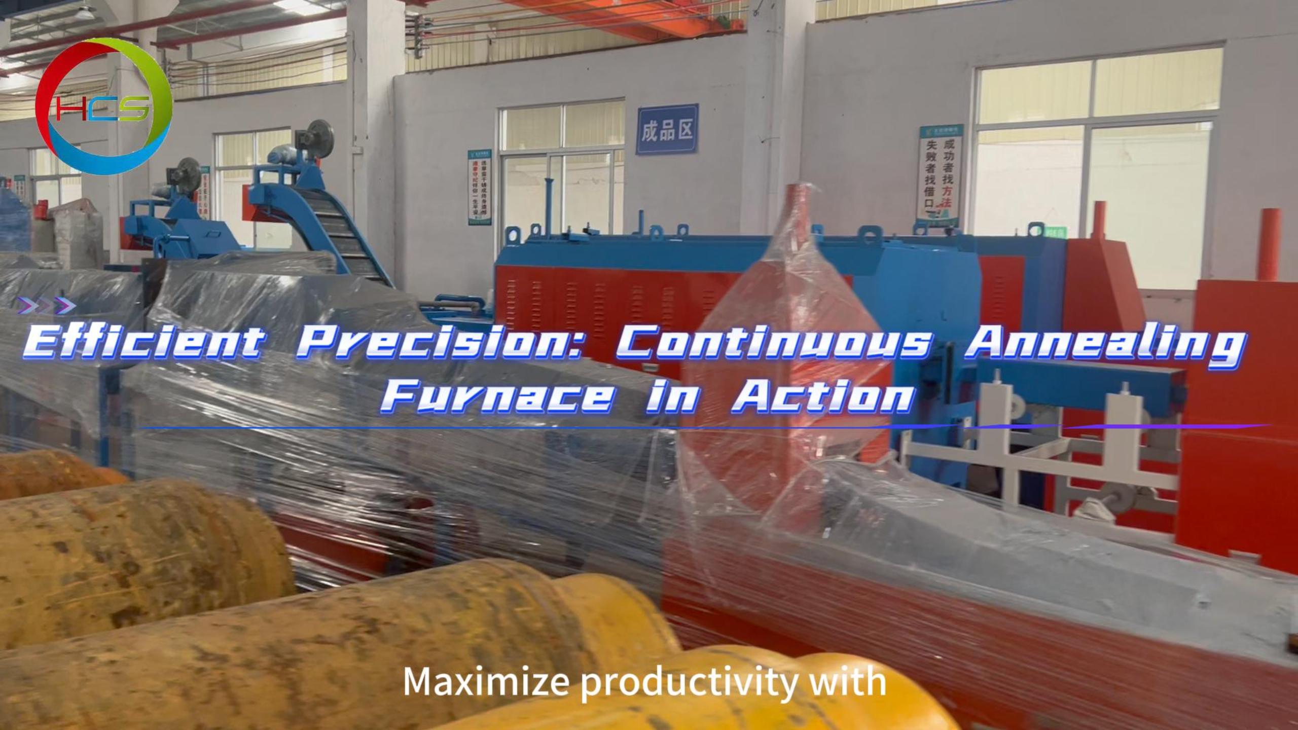 Efficient Stainless Steel Pipe Annealing with Continuous Furnace