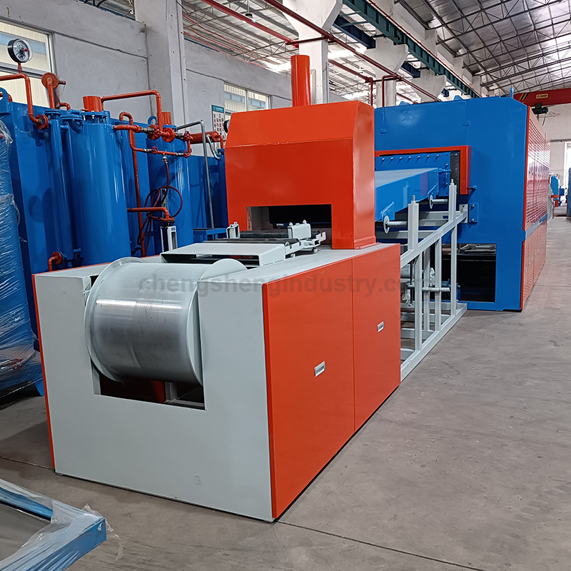Conveyor belt continuous controlled atmosphere heat treatment sintering furnace