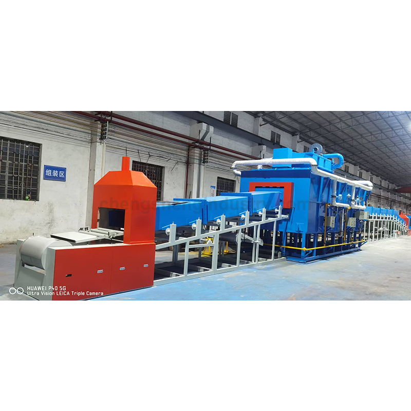 Natural gas heating bright annealing furnace for stainless steel kitchen sink