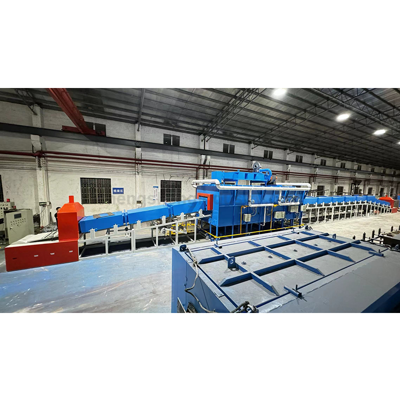 Natural gas heating bright annealing furnace for stainless steel kitchen sink
