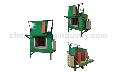 650 Degree industrial box-type resistance furnace for alloy steel tempering heat treatment