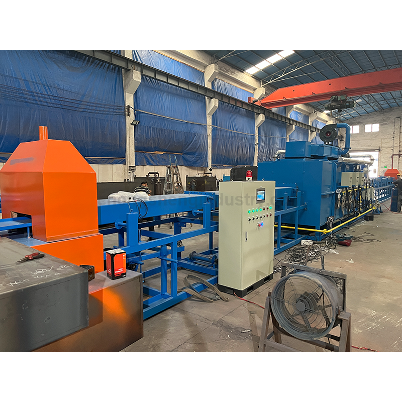Natural Gas-Fueled Continuous Bright Annealing Furnace for Long Stainless Steel Long Pipes