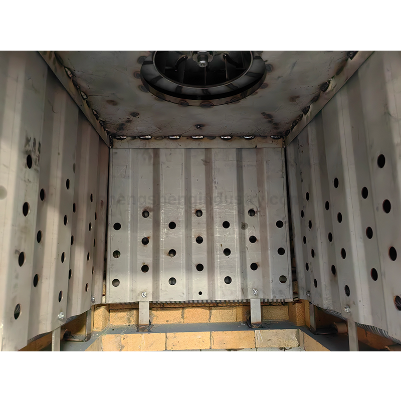 Trolley-type tempering resistance furnace for high chromium cast steel rolls
