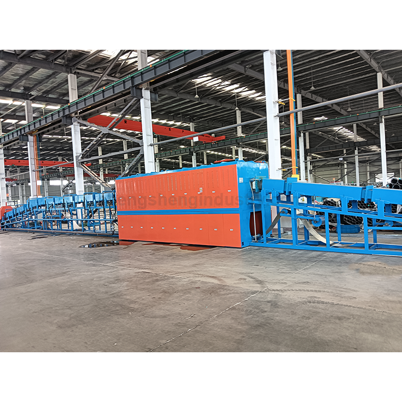 HCS Stainless steel water distributor bright solution continuous heat treatment furnace manufacturer