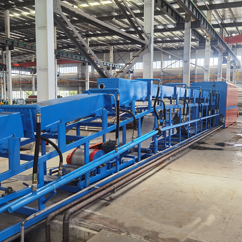 HCS Stainless steel water distributor bright solution continuous heat treatment furnace manufacturer