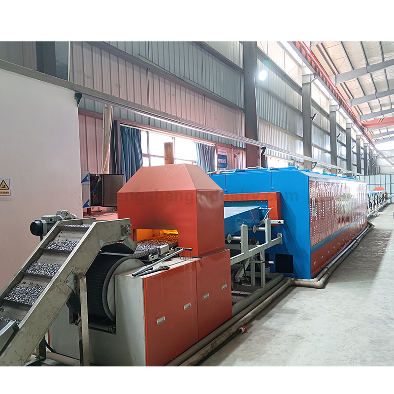 HCS screws continuous quenching heat treatment furnace