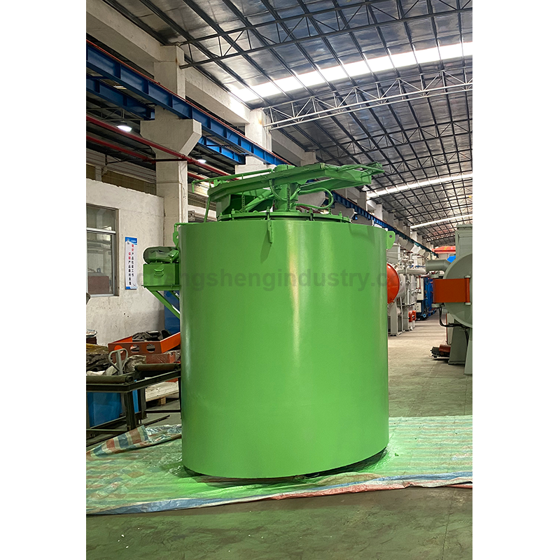 HCS 35kw Quenching Hardening Carburising Tempering Pit Type Furnace for Carbon Steel Metal Part