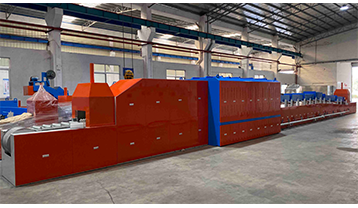 HCS continuous atmosphere protection brazing furnace for radiator