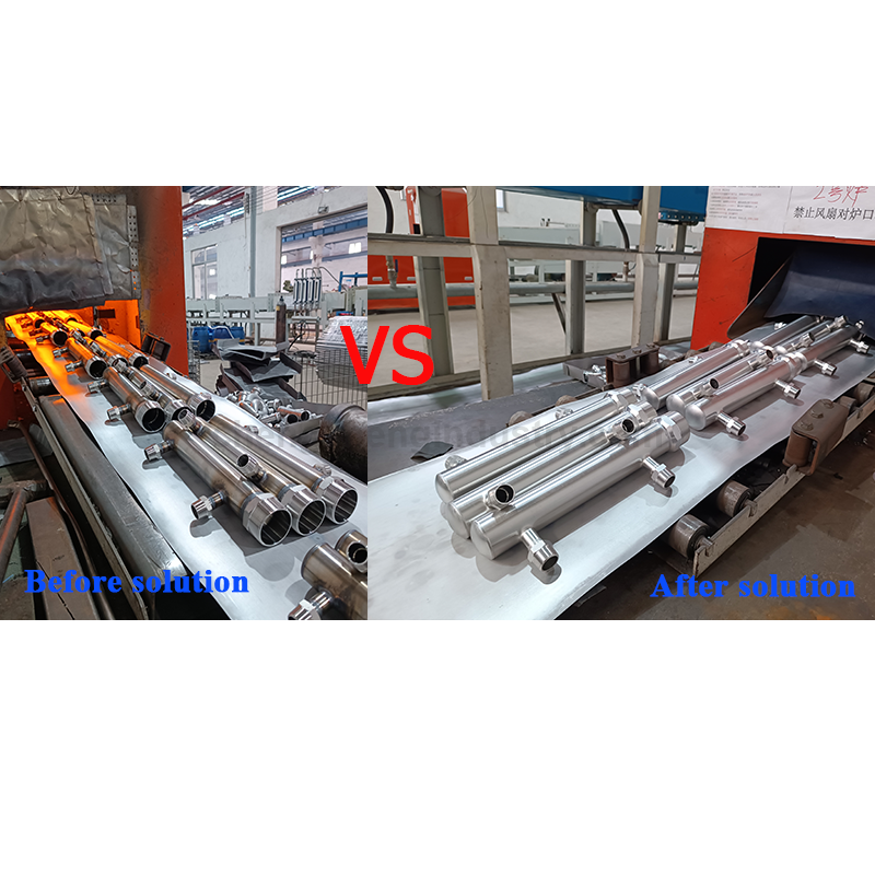 HCS continuous atmosphere protective annealing furnace manufacturer for stainless steel divider pipes