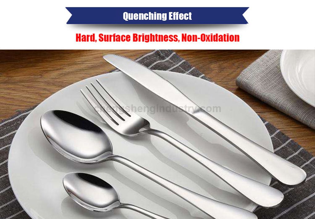 Knife, Fork and Spoon Tableware Bright Quenching Heat Treatment Furnace