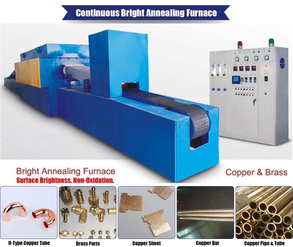 Industrial Muffle Heat Treatment Furnace for Copper