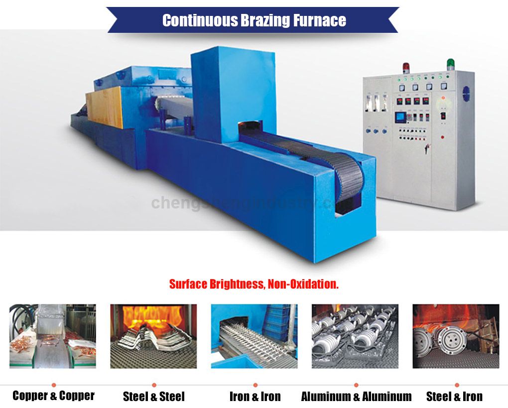 High Temperature Electric Resistance Copper Brazing Furnace