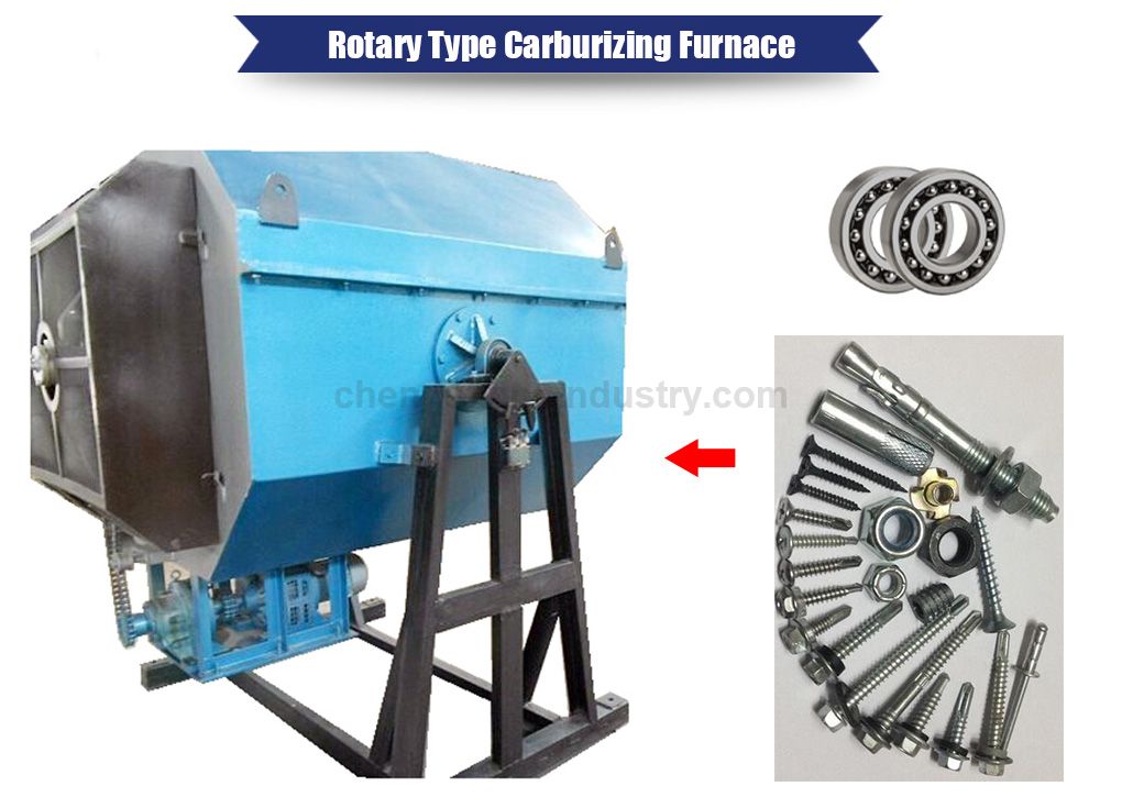 Rotary Type Screw Carburizing Hardening Furnace