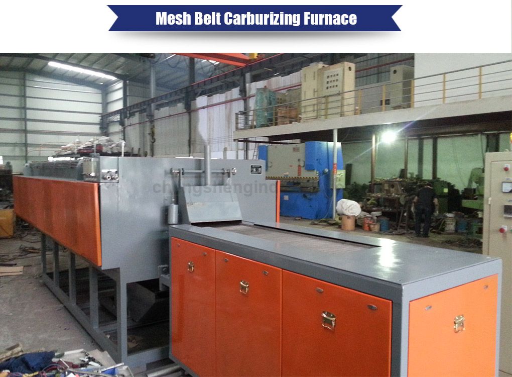 Mesh Belt Conveyor Carburizing Quenching Furnace