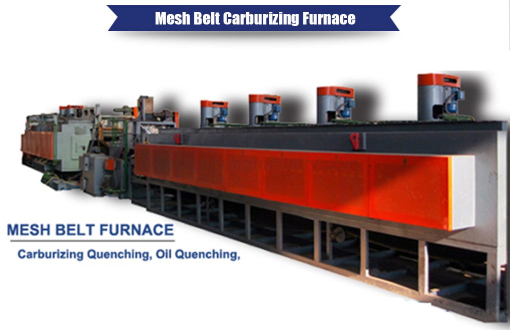 Mesh Belt Carburizing Quenching and Tempering Furnace
