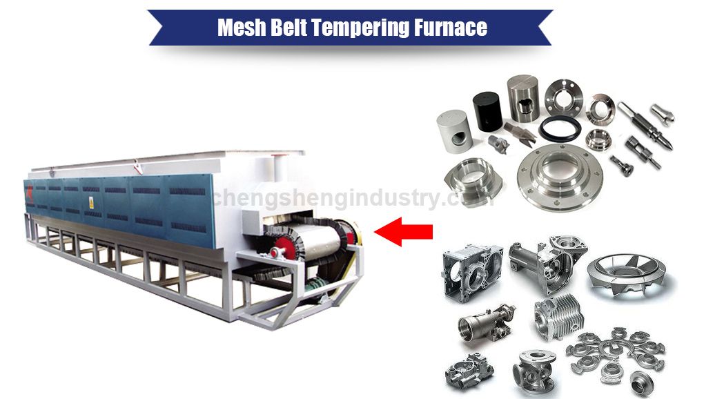Mesh Belt Conveyor Teat Treatment Furnace