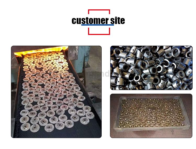 Industrial continuous mesh belt powder metallurgy furnace sintering furnace line
