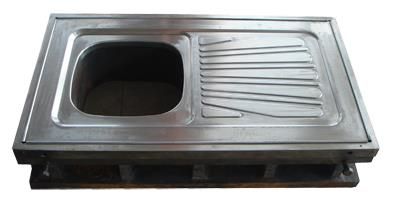 Custom Drainboard Mould for stainless steel Sink